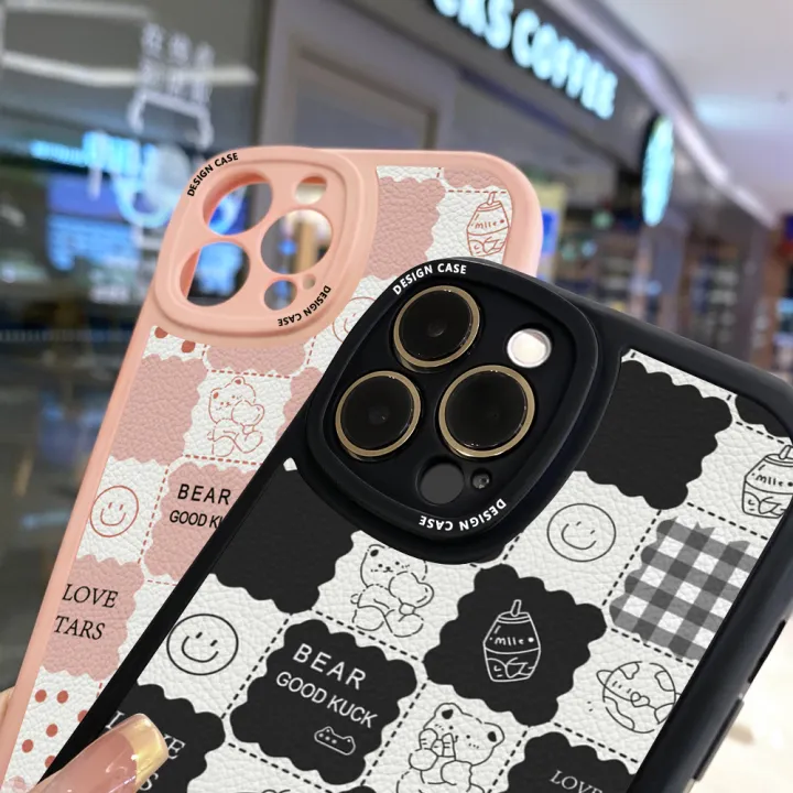 Jizetin%20for%20Redmi%2013%20Xiaomi%20Poco%20M6%204G%20Back%20Cover%20Bear%20Daily%20Activity%20Lambskin%20Texture%20PU%20Leather%20Back%20For%20Girls%20Boys%20Soft%20Phone%20Case%20-%20Image%206