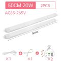 LED Strip Lighting Tube Light 85-265V 10W/20W Led Bar Lamp 30CM/50CM Tube Ceiling Wall Lamps Home Indoor T5 Lighting Fixture For Kitchen Bedroom. 