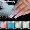 Reflective Caviar Crystals For Nails Micro Pixie Beads Nail Art Rhinestones 10g Clear Glass Strass Stones Manicure Decoration 06. 