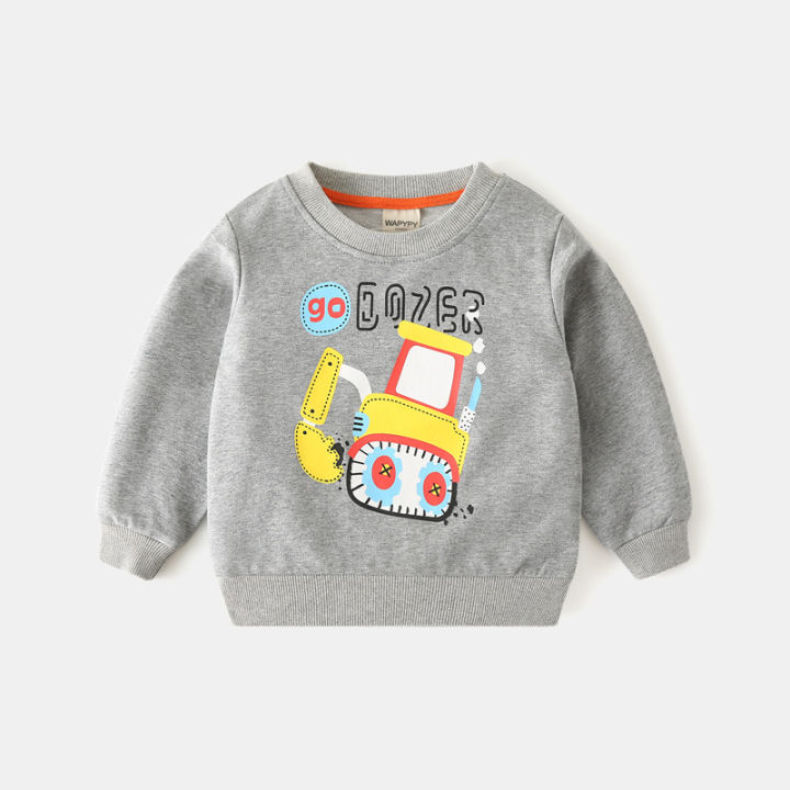 Children's%20sweatshirt%202021%20new%20boys'%20digging%20truck%20printed%20sweatshirt%20baby%20pullover%20sports%20top%20tide%20one%20piece%20dropshipping%20-%20Image%203