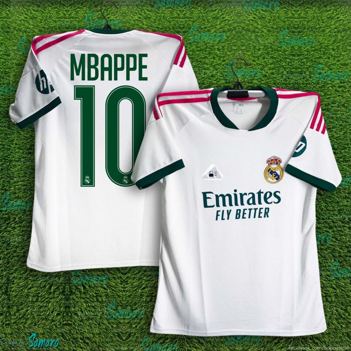 Real Madrid 10 & 7 Premium Football Jersey For Men - Half Sleeve Mbappe 10 and Vini Jr 7 Jersey - Real Madrid Jersey 2026