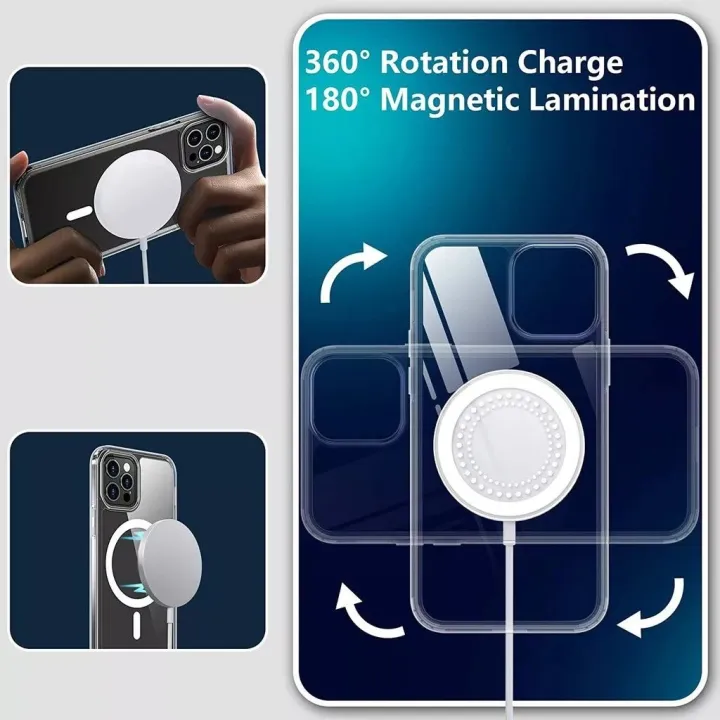For%20Iphone%2013%20Mini%20Magsafe%20Magnetic%20Wireless%20Charging%20Case%20Clear%20Shockproof%20Soft%20Silicone%20Protect%20Back%20Cover%20-%20Image%204