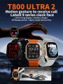 T800 Ultra 2 Smart Watch 2.3 Inches Large Screen Low Power Smart Mobile Phone Bracelet.