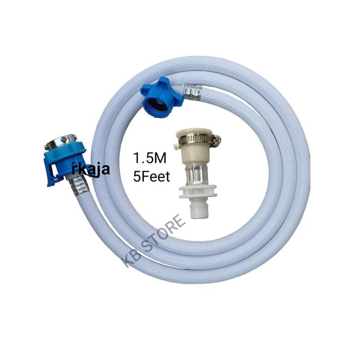 Washing Machine Water Inlet/Inflow Hose Pipe - Front & Top Load-1.5 ...
