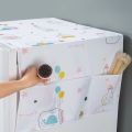 Dustproof Fridge Cover - Beautiful Multifunctional Waterproof Refrigerator Cover.. 