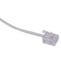LKPCIGCXM 2X 6P2C RJ11 Male to Male Plug Telephone Line Cable Wire 5M. 