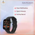 COLMI P71 Voice Calling Smartwatch Men Health Monitoring IP68 Waterproof Smart Notifications Voice Assistant Smart Watch Women.