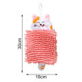 Hand Towel High Elasticity Allergy Free Hanging Band Bathroom Ball Towel. 