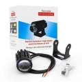 Bike Or Car Mini Drivig Led Fog Light 2 Colour 1 Pcs, white & yellow. 