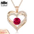 (New) carat party neckle nice elegant love heart pendant Fahion neckle for women. 