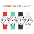 Olevs Relo For Women Rubber Strap Original Waterproof Fashion Quartz Watch Luminous Digital Dial Simple Elegant. 