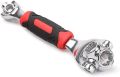 Belizzi  48 in 1 Socket Wrench Multifunction Universal Tool with Spline Bolts 360 Degree Revolving Spanner (Red & Black). 