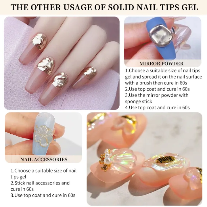 BORN%20PRETTY%20Solid%20Nail%20Tips%20Gel%205g%20Transparent%20Clear%20Function%20Gel%20Nail%20Extension%20Gel%20Soak%20Off%20Nail%20Art%20Gel%20Need%20UV%20Lamp%20Cure%20-%20Image%205