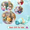 Automatic Cute Dolphin Bubble gun Machine For Kids. 
