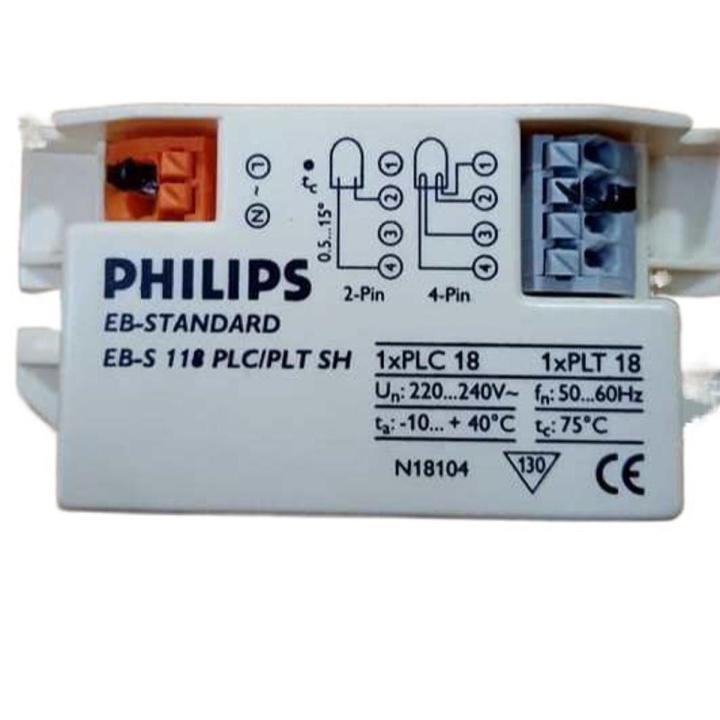 Philips Electronic Driver/Ballast 18W 220V AC T8, Made in India