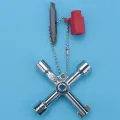 4 In1 Meter Box Key Gas Key Meter Key Multi-Functional Utilities Key. 