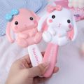 Cute Cartoon Rabbit Air Cushion Comb Children Girl‘s Plastic Scalp Massage Comb Mini Anti-frizz Hair Styling Brush. 