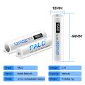 PALO 3.7V 10440 Rechargeable Li-Ion Battery 10440 AAA Lithium ion Batteries for Flashlight Mini Speaker Megaphone lights. 