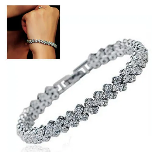 Rhinestone%20Bracelet%20Silver%20Fashion%20Roman%20Style%20Fashion%20Crystal%20Zircon%20Bracelets%20Cubic%20Zirconia%20Classic%20Tennis%20Bracelet%20for%20Gifts%20Women%20Jewelry%20Gifts%20-%20Image%204