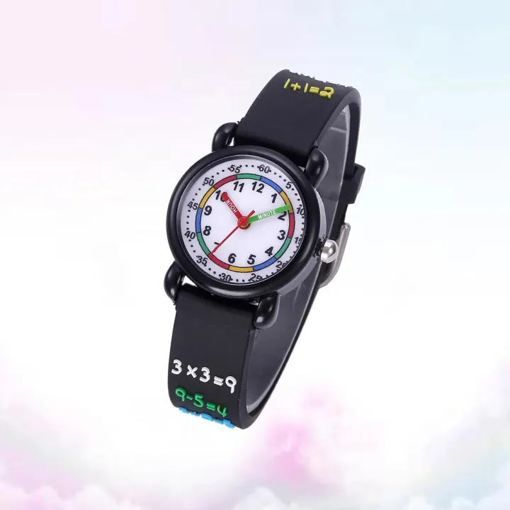 Kids%203D%20Watch%20Cartoon%20Waterproof%20Wrist%20Watch%20Creative%20Quartz%20Watch%20Kids%20Accessories%20Black%20-%20Image%205