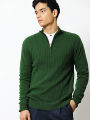 Men's Fashionable Hign Neck Zipper Jumper.. 