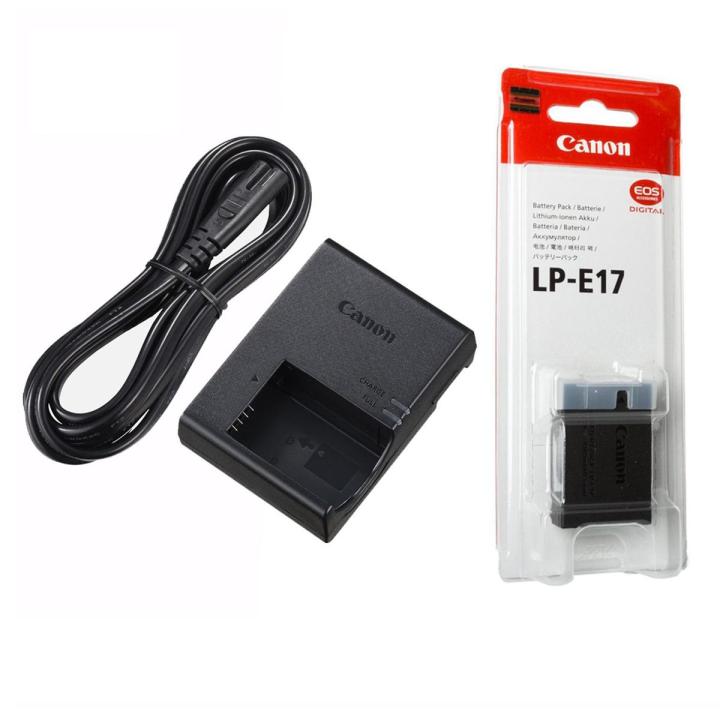 Canon LP-E17 Battery with LC-E17 Charger EOS 750D/760D/ 200D/8000D Kiss-X8i DSLR Camera