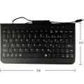 Wired English Keyboard for TESCO Hudl 2 8.3"/Hudl 7 Inch/Windows Connect 7 8  Anti-fingerprint USB Keyboard+Bracket. 