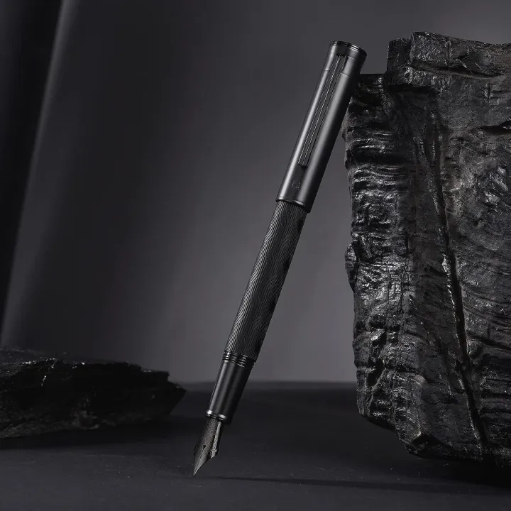 HongDian%201860%20Max%20Metal%20Matte%20Black%20Forest%20Metal%20Matte%20Fountain%20Pen%20-%20Image%207