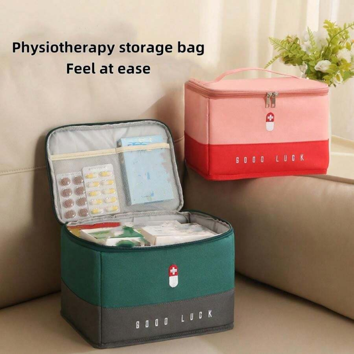 Medical%20Bag%20Medical%20Kit%20Case%20Medicine%20Storage%20Bag%20Portable%20Travel%20Storage%20First%20Aid%20Kit%20Household%20Medical%20Emergency%20Kits%20Organizer%20-%20Image%205