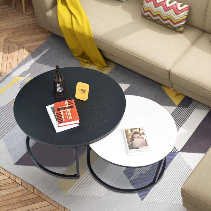 Round%20Coffee%20Tables,2%20Round%20Nesting%20Table%20Set%20Circle%20Coffee%20Table%20with%20Storage%20Open%20Shelf%20for%20Living%20Room%20Modern%20Minimalist%20Style%20Furniture%20Side%20End%20Table%20of%20Stable(Black%20&%20-%20Image%2010
