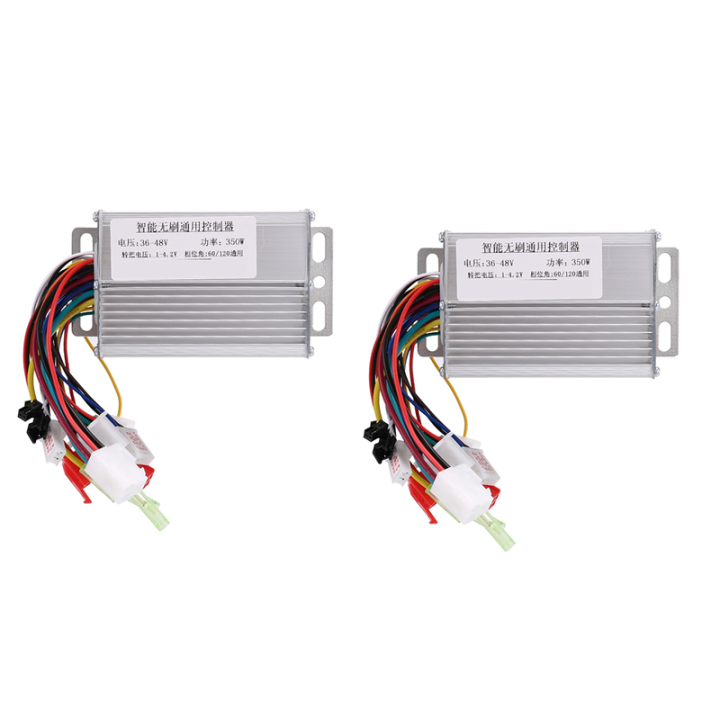 35A Electric Bike Motor Controller - 36V/48V Compatible For 1000W-1500W Motors With Aluminum Heat Dissipation