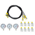 Hydraulic Pressure Test Tester Kit Equipment Testing Tool for Oil. 
