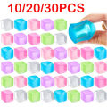 Square Ice Stress Ball Fidget Toys Stress Relief ADHD Autism Sensory Toys Soft Squishy Toys Party Favors Gifts for Kids Adults. 