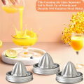 3Pcs Stainless Steel Juicer Lid for Jars Metal Citrus Lemon Juice Squeezer Manual Juicer Jar Juicer Cover. 