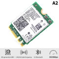 For laptop PC WiFi 6E Intel AX210 Bluetooth 5.2 M.2 Wireless Card AX210NGW 2.4Ghz 5Ghz 6Ghz 5374Mbps 802.11ax AX200 Adapter Tetuo. 