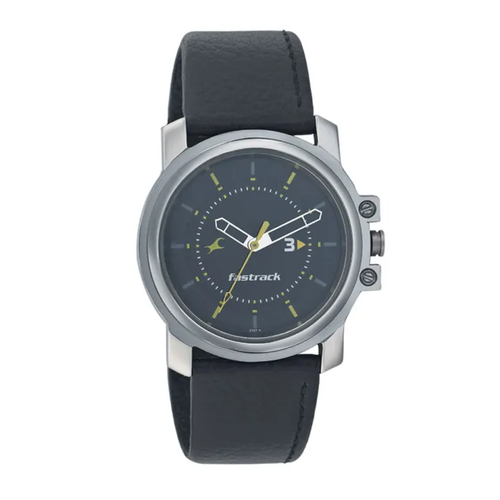 Fastrack 3039SL02 Black Black Dial Analog Watch for Men | Daraz.com.bd