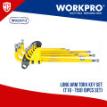 Workpro 9 Pcs Long Arm Torx Allen Key Set T10 to T50. 