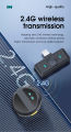SX21 Magnetic Wireless Microphone with Charging Case, Copy of Hollyland Lark M2. Interview, Live Broadcast, Audio Video Recording Clip on Collar Microphone. Noise Reduction Lavalier Mini Collar Microphone. 
