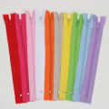 10pcs/bag 20cm Color Nylon Zipper For General Household Life Hand-Sewing Clothing Accessories. 