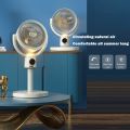 USB Plug-in Use Air Circulation Fan Household Electric Fan Turbine Silent Convection Floor Fan Timing, Operated Mini Fan.