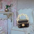 Dollhouse Mini Handbag 1:12 Scale Bag for Photography Prop. 