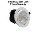 Conceal LED Spot Light 5 Watt Warm Colour Round 2 Years Warranty. 