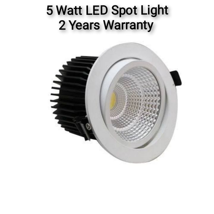 Conceal%20LED%20Spot%20Light%205%20Watt%20Warm%20Colour%20Round%202%20Years%20Warranty%20-%20Image%202