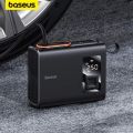 Baseus Wireless Tire Inflator Pump Portable Air Compressor for Car Motorcycle Bicycler Pressure Injector Tyre Electric Inflation. 