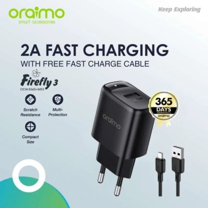 Oraimo Firefly 3 OCW E66S + M53 Charger