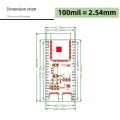 1 PCS ESP32 ESP32-S3 WiFi+Bluetooth IoT Dual Type-C Development Board Core Board ESP32-C6-DevKitC-1 Development Board Plastic. 