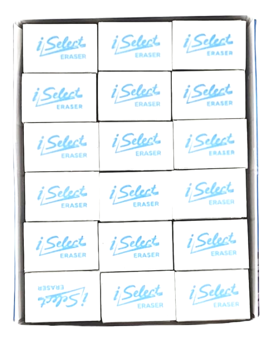 Deli i-Select H326  Dust Free White Eraser - 4 Pcs