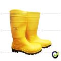 Safety gumboot with Steel mid sole & toe cap Waterproof Rain Boots Made in china premium quality. 