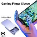 MEMO FS02 Anti Slipping and Sweat Breathable Silver Clothing Finger Sleeve. 