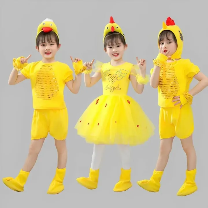 Kids%20Duck%20and%20Chick%20Cosplay%20Outfit%20Animal%20Costume%20Girls%20and%20Boys%20Yellow%20Duck%20Dancing%20Cute%20Clothes%20Chick%20Ugly%20Duckling%20Goose%20-%20Image%204
